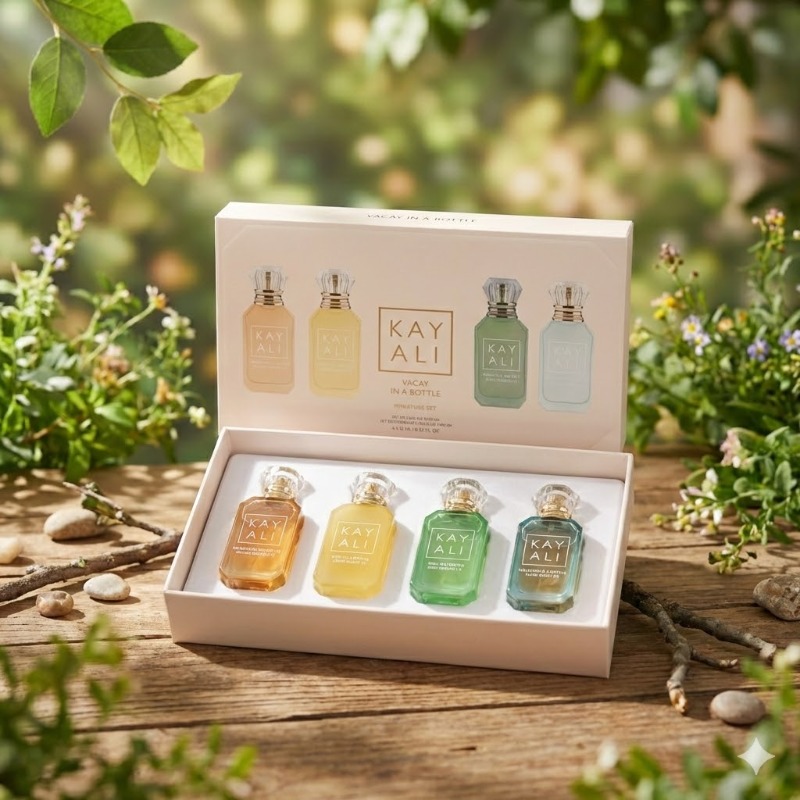 Home Fragrance Vanilla Musk - 4*10ml KAYALI Unisex Parfüm Seti Uzun