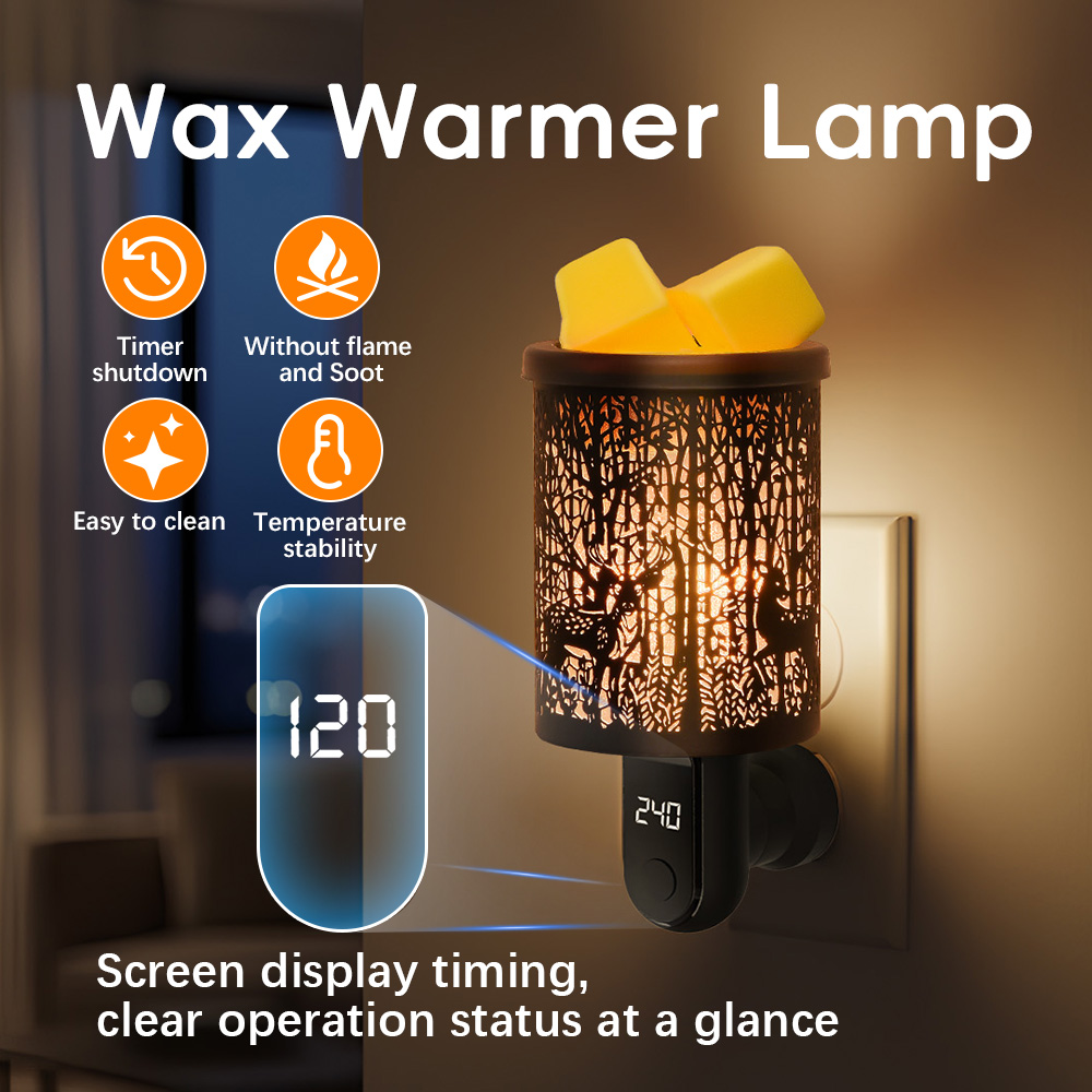 Home Fragrance Electric Diffuser - Kokulu Balmumu Eritici Aromaterapi Balmumu Isıtıcı