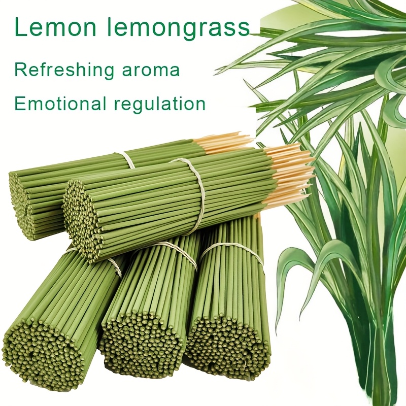 Home Fragrance Lemongrass - 11/67/137 Adet, El Yapımı Limon Otu