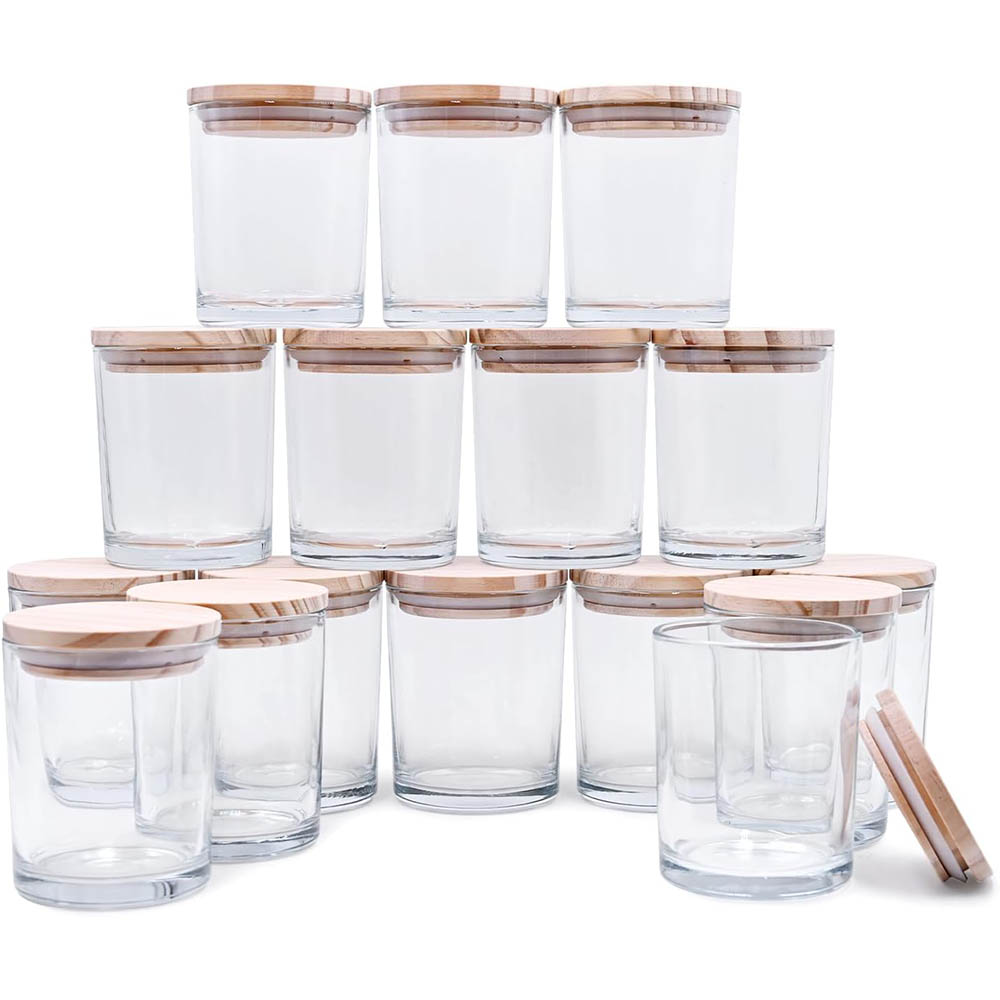 Amber Jar Candle - Mum Yapımı için 200ml Kalın Mum