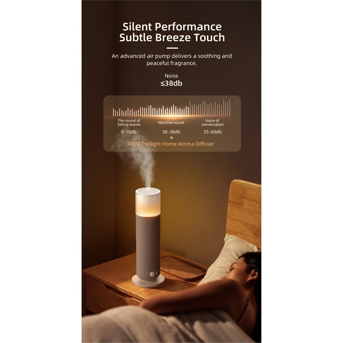 Home Fragrance Electric Diffuser - güncelleme. 120ML Kule Kokusu Difüzör Makinesi