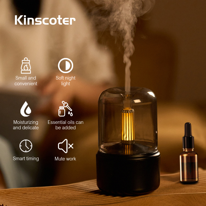 Home Fragrance Electric Diffuser - KINSCOTER Aromaterapi Esansiyel Yağı Koku Difüzörü,