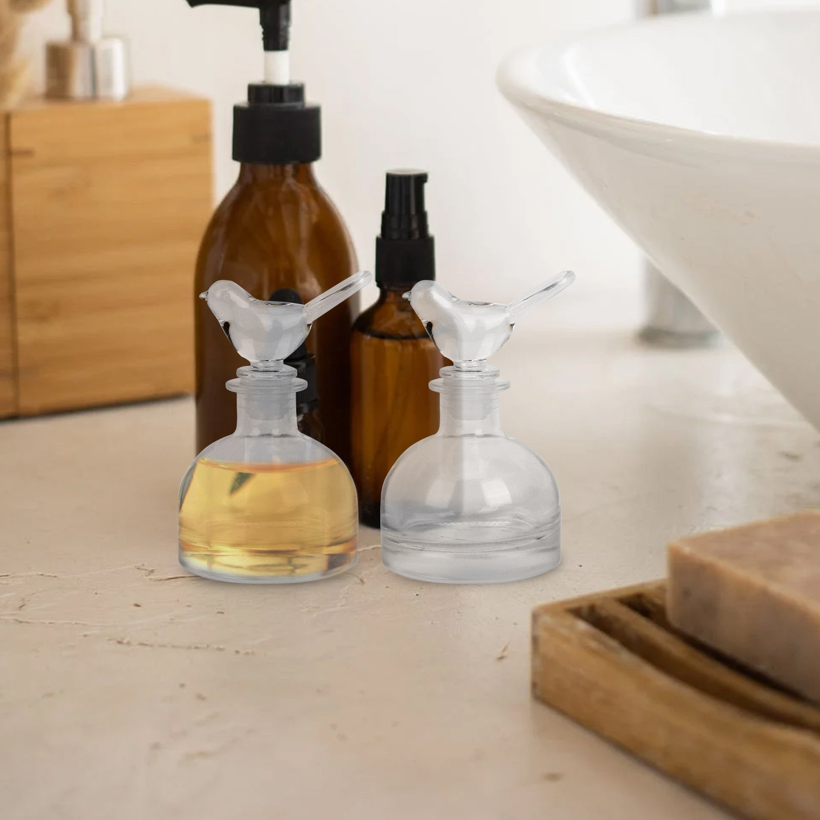 2 adet cam parfüm şişeleri Pre - Home Fragrance incelemesi ve fiyatı