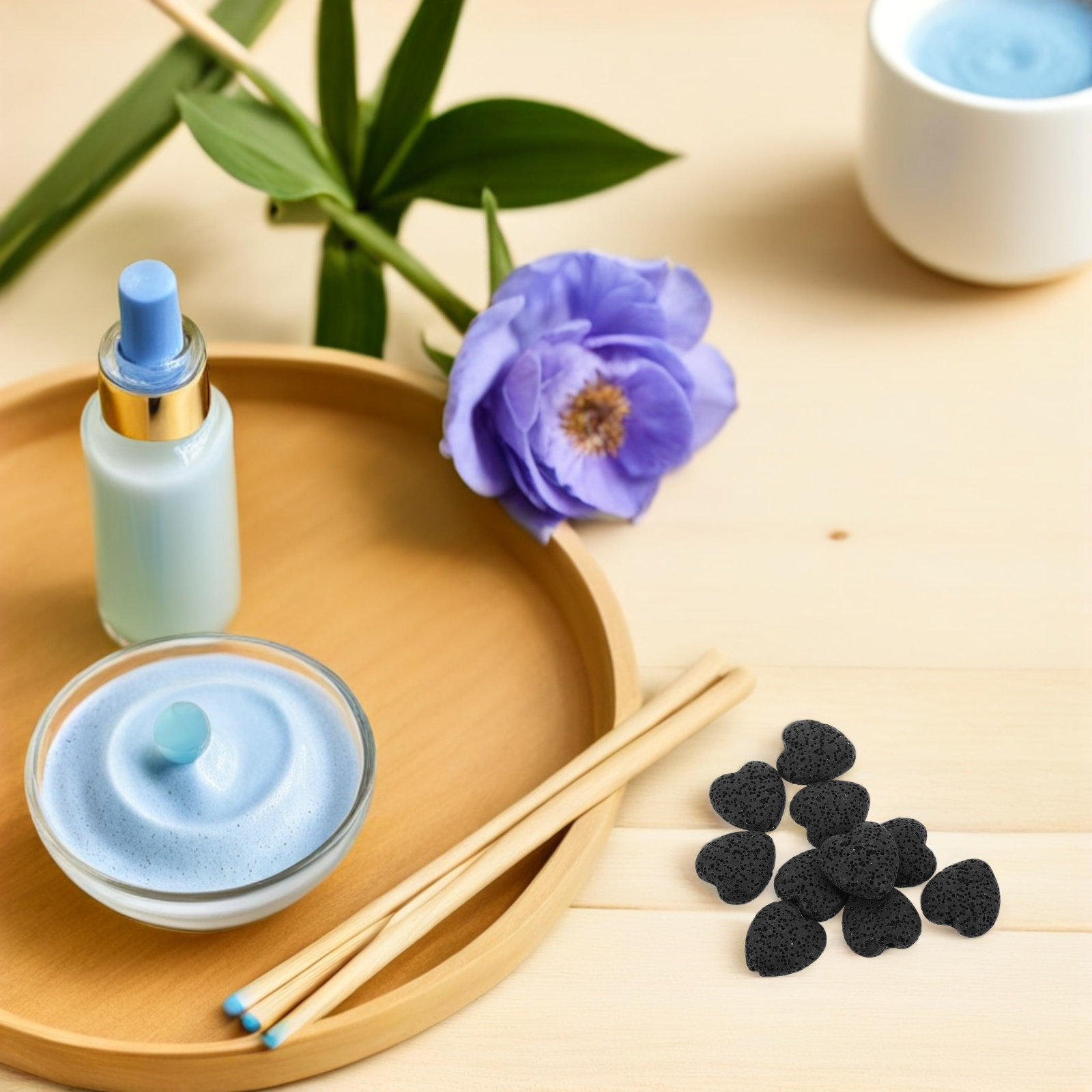 20 adet kalp volkanik lav taşı - Home Fragrance incelemesi ve fiyatı