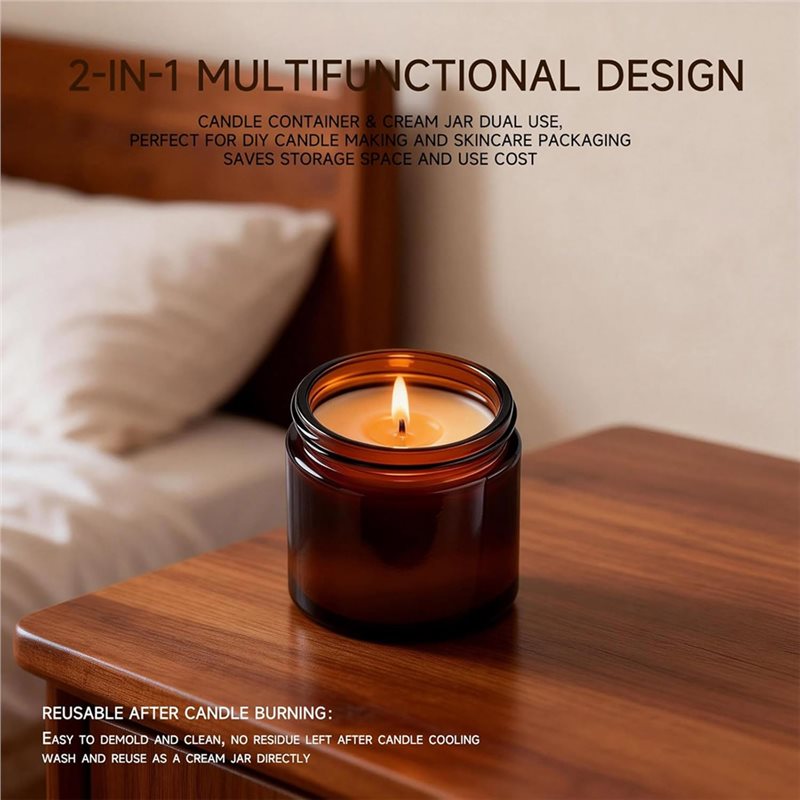 【Şükran Günü】Ev Yapımı Kozmeti - Amber Jar Candle incelemesi ve fiyatı