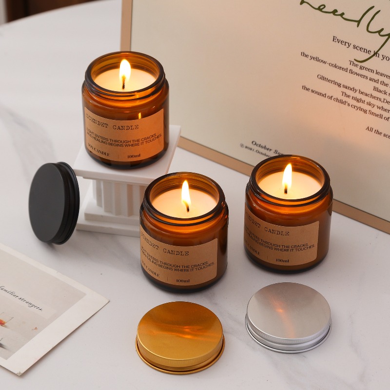 Amber Kavanoz Soya Balmumu Kok - Amber Jar Candle incelemesi ve fiyatı