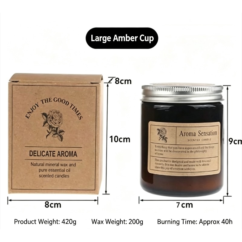 Amber Kavanoz Soya Balmumu Kok - Amber Jar Candle incelemesi ve fiyatı