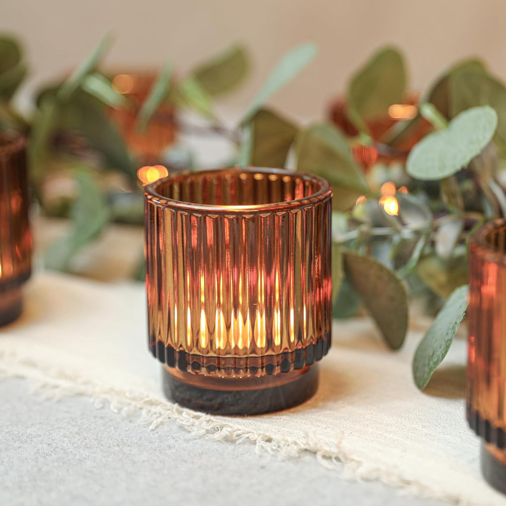 Vintage Nervürlü Amber Cam Tea - Amber Jar Candle incelemesi ve fiyatı