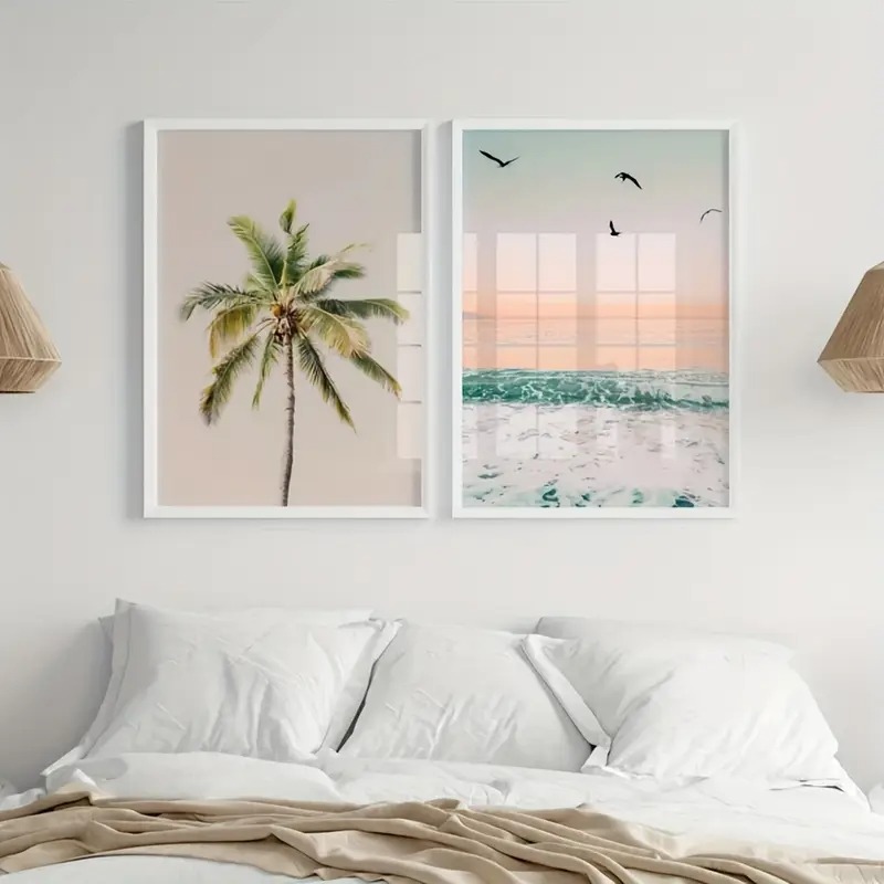 Tropikal Pastel Plaj Tuval Bas - Home Fragrance Ocean Breeze incelemesi ve fiyatı