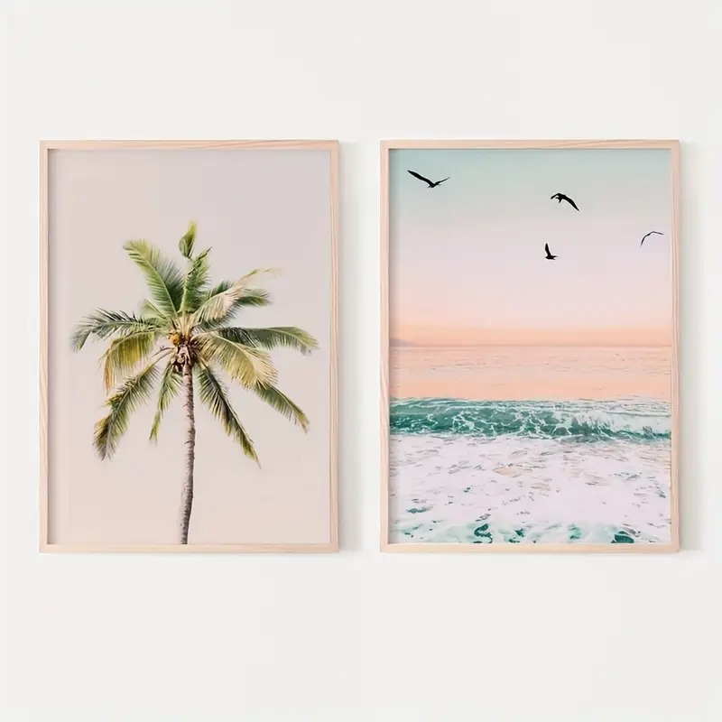 Tropikal Pastel Plaj Tuval Bas - Home Fragrance Ocean Breeze incelemesi ve fiyatı