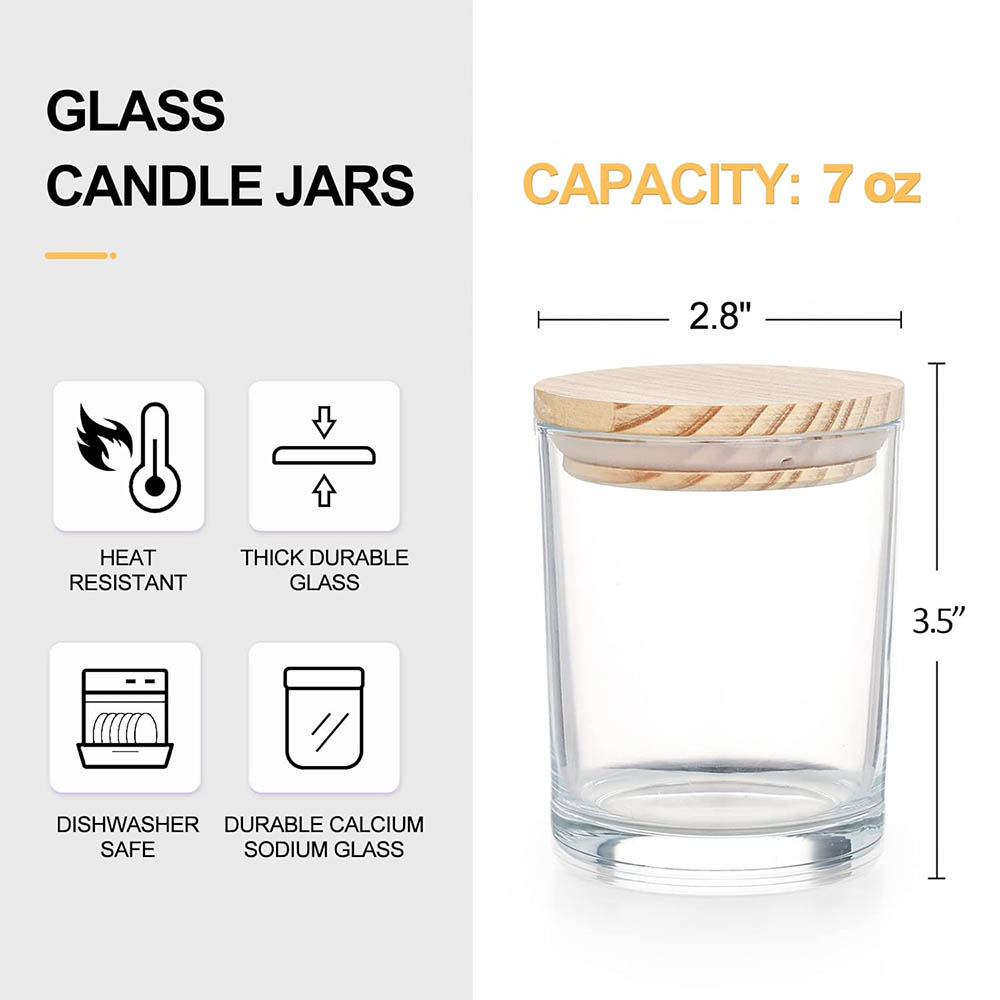 Mum Yapımı için 200ml Kalın Mu - Amber Jar Candle incelemesi ve fiyatı